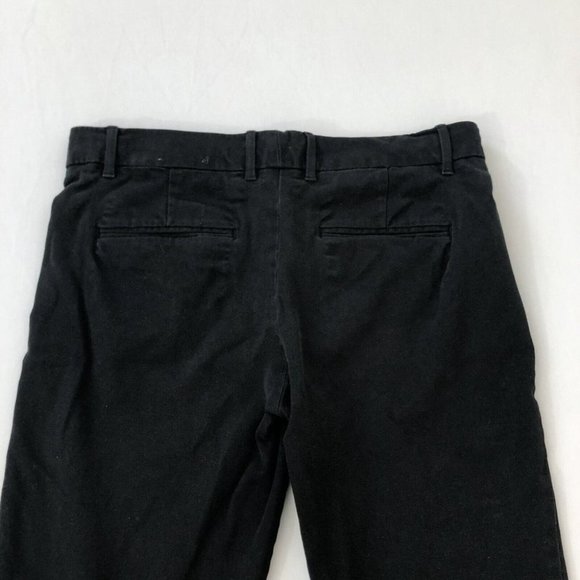 Gap Pants Women's 8A Black Two Way Stretch Straight Leg Pants Size 8A (32x26) - Picture 10 of 14